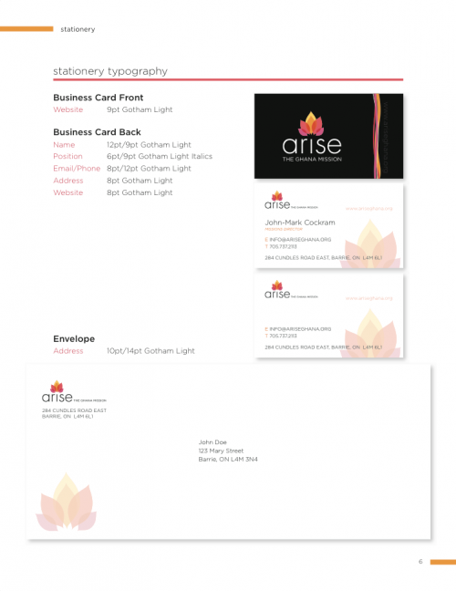 Arise Logo Business Package